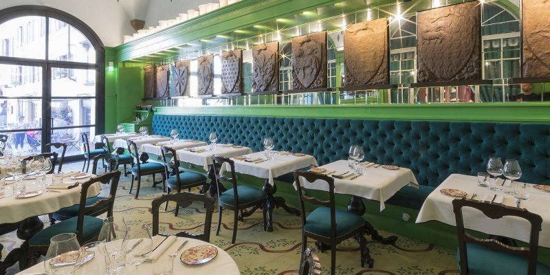 Gucci Osteria Массимо Боттуры — первая звезда Michelin